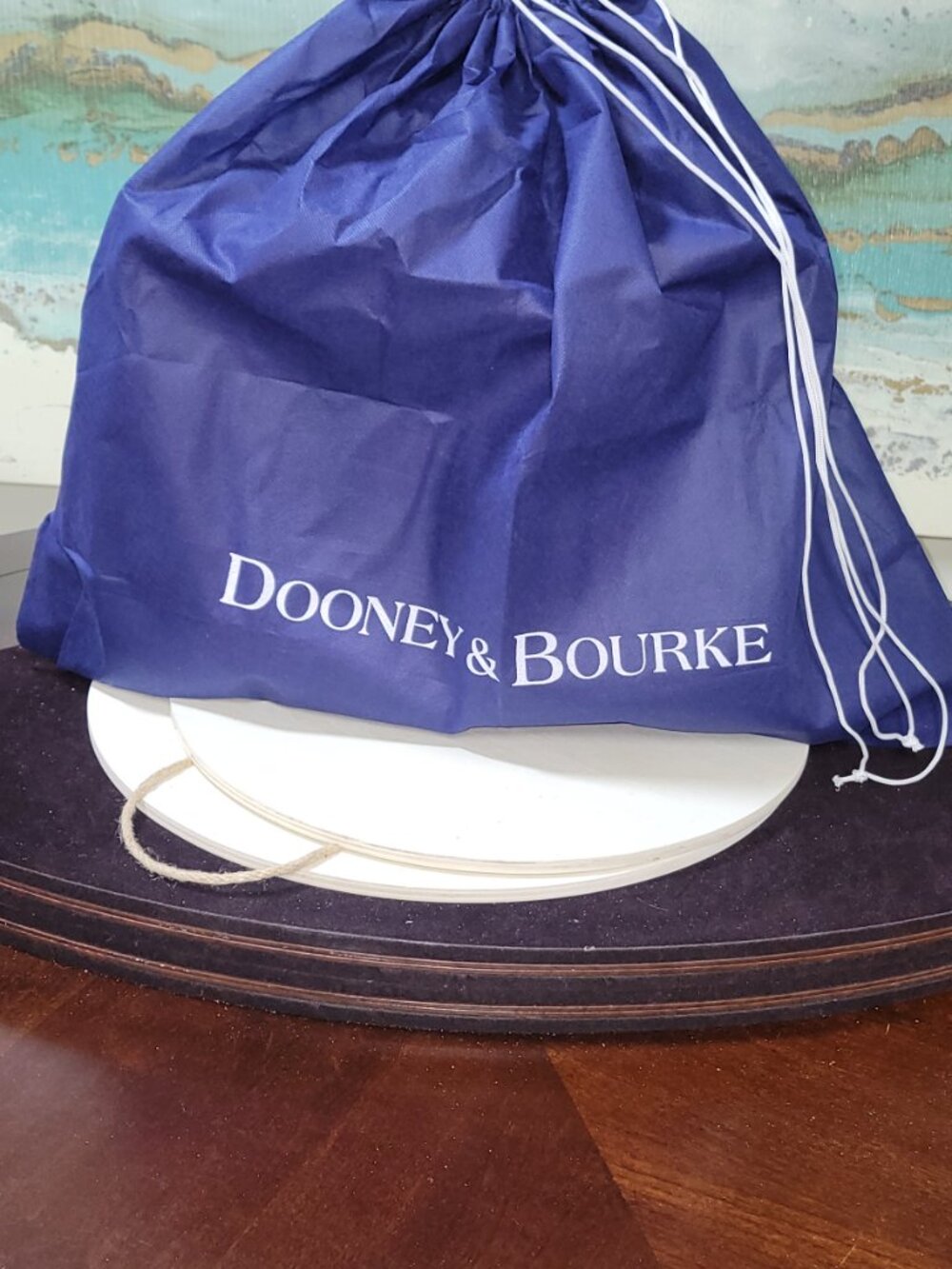 Dooney & Bourke Lexinton Shopper Pink Saffiano Leather  [Item #HL12] - Picture 14 of 14